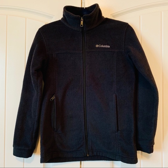 Columbia Other - Columbia Black Full Zip Fleece Jacket Size L